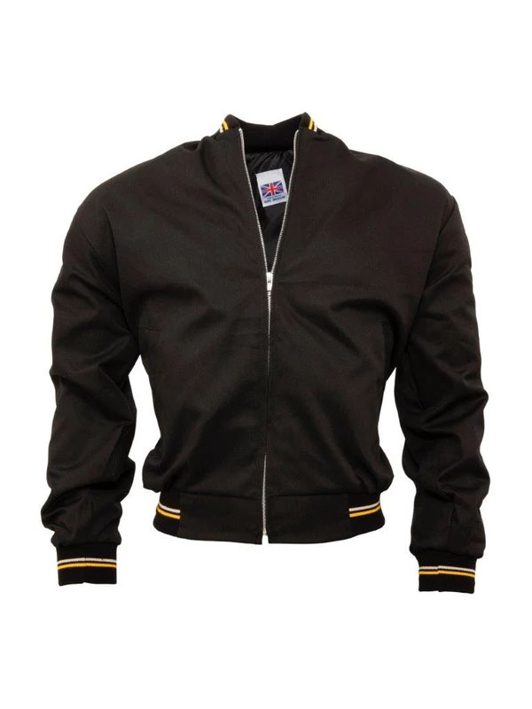 Monkey Jacket by Relco London- BLACK (Made In England)