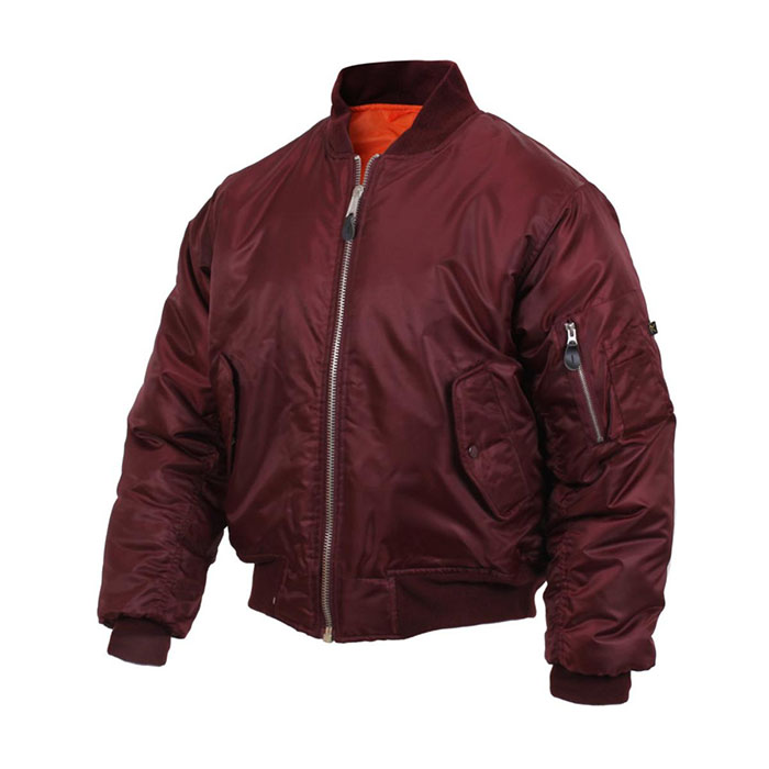MA-1 Flight Jacket by Rothco- MAROON