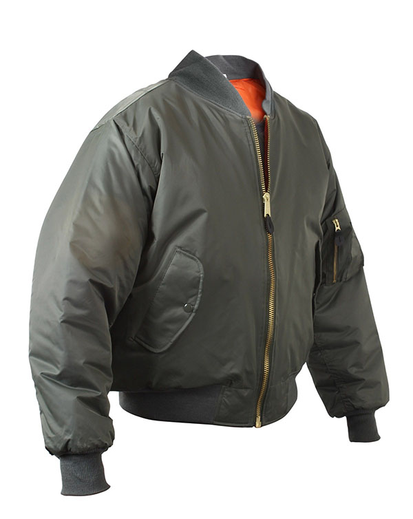 MA-1 Flight Jacket by Rothco- SAGE GREEN