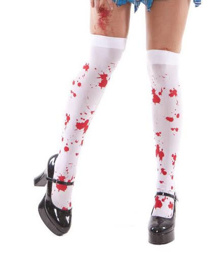 Dripping Blood Thigh Highs