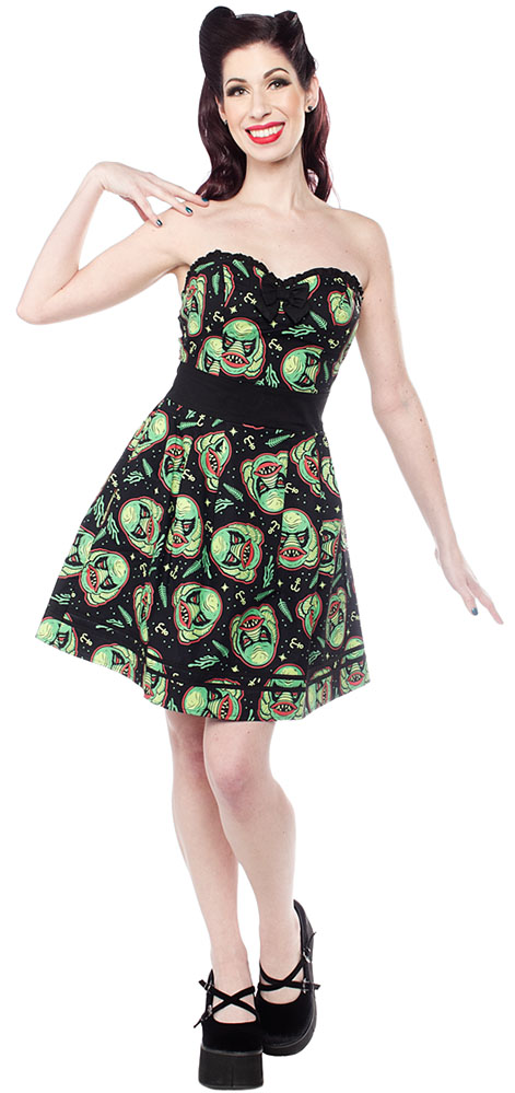 Creature Party Dress by Sourpuss - SALE XS only
