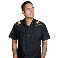 Sun Records- Rooster Crow Western Shirt by Steady Clothing - SALE