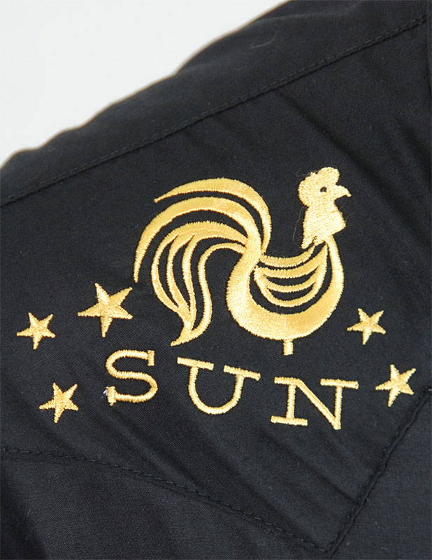 Sun Records- Rooster Crow Western Shirt by Steady Clothing - SALE - sz M only