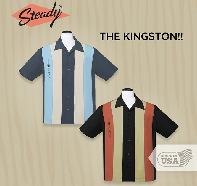 The Kingston Bowling Shirt by Steady Clothing 