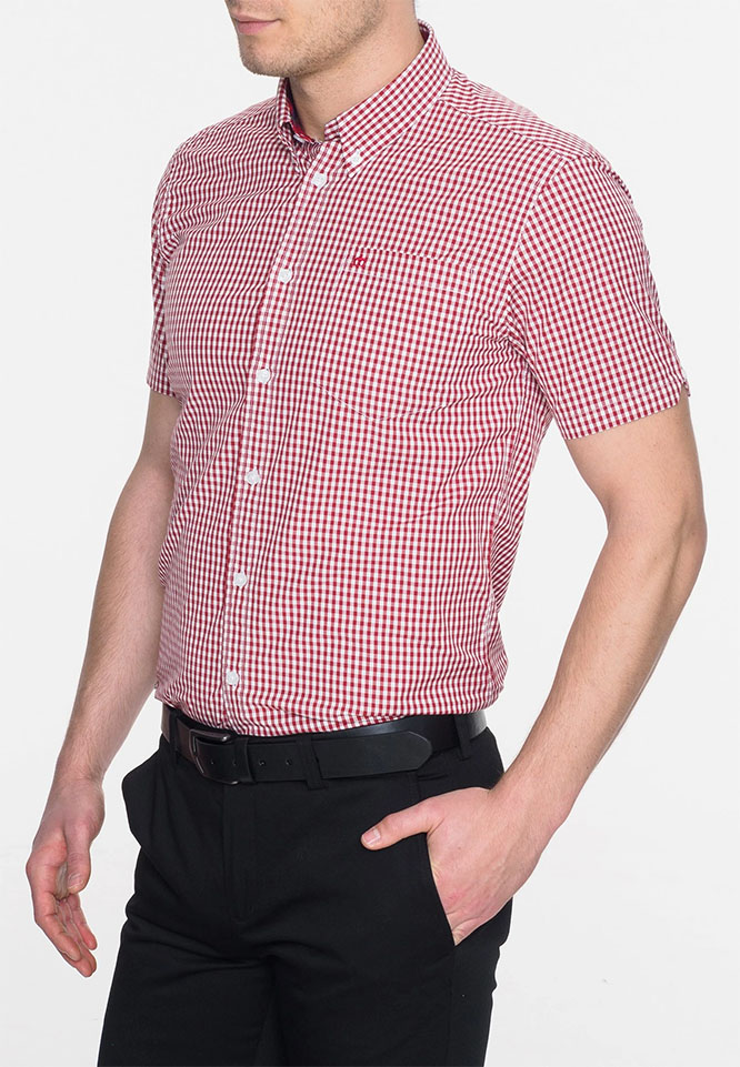 terry button up shirt