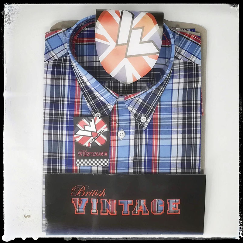 Vintage Button Down Shirt by Warrior Clothing- SHELLEY