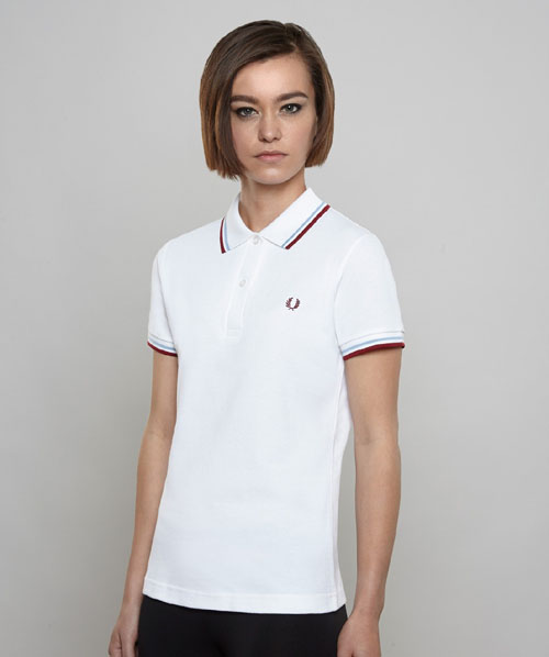 fred perry polo maroon