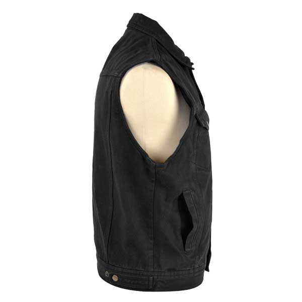 Denim Vest by Unik BLACK