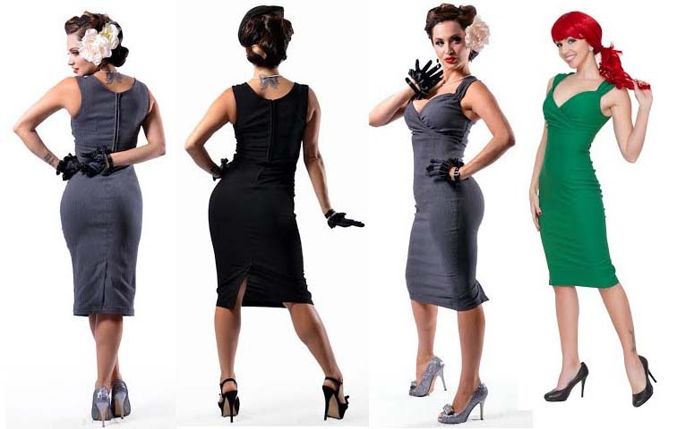 Diva Wiggle Dress By Steady Clothing - Red - SALE - Plus Size Only