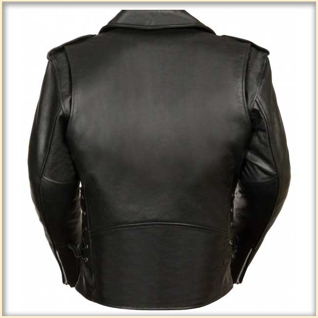 High Quality Side Lace Motorcycle Jacket by Event Leather