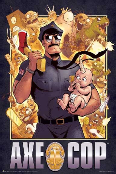 Axe Cop poster (Sale price!)