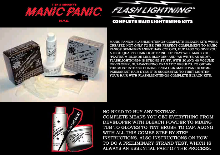 Manic Panic Bleach Kits