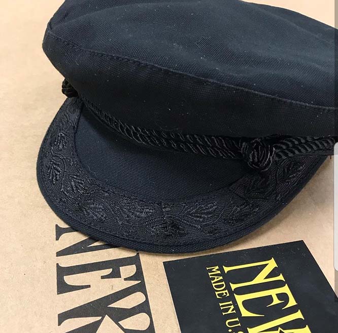 Canvas Greek Hat In BLACK by New York Hat Co.