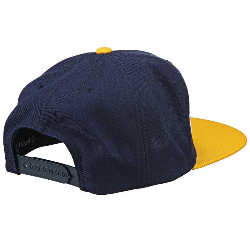 Hamilton Snap Back Hat by Brixton- NAVY / GOLD (Sale price!)