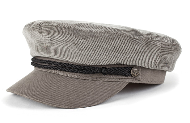 Fiddler Hat by Brixton Grey Corduroy Sale price