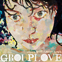 Grouplove- Never Trust A Happy Song LP (180g Bone Vinyl)