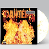 Pantera- Reinventing The Steel LP (White And Yellow Flame Vinyl)