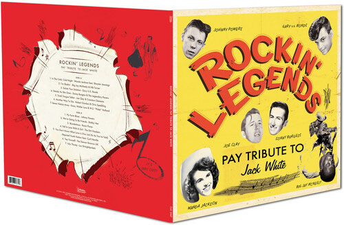 V/A- Rockin' Legends Pay Tribute To Jack White LP (Red Vinyl)