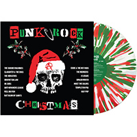 V/A- Punk Rock Christmas LP (Candy Cane Splatter Vinyl)