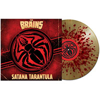 Brains- Satana Tarantula LP (Gold With Red Splatter Vinyl) (Nekromantix)
