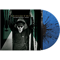 Ministry- Toronto 1986 LP (Blue/Black Splatter Vinyl)