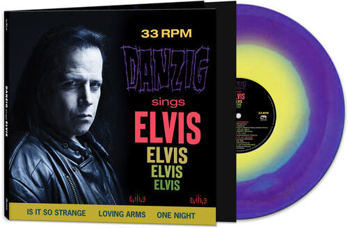 Danzig- Sings Elvis LP (Purple/Yellow Haze Vinyl) 