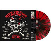V/A- High Voltage Punk, A Tribute To AC/DC LP (Red Splatter Vinyl)