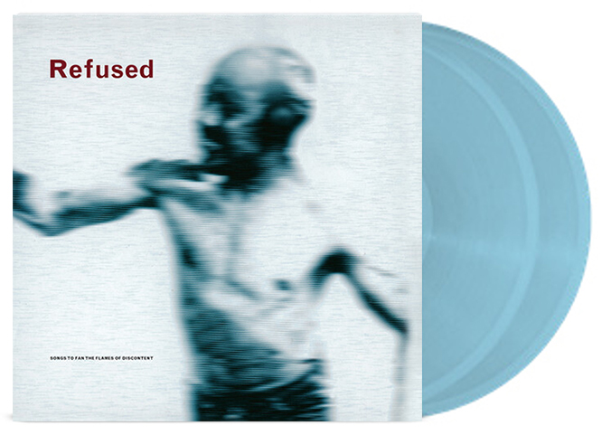 Refused- Songs To Fan The Flames Of Discontent 2xLP (25th Anniversary Baby Blue Vinyl)