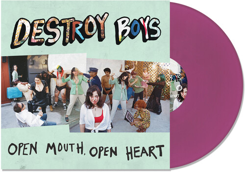 Destroy Boys- Open Mouth Open Heart (Purple Vinyl)