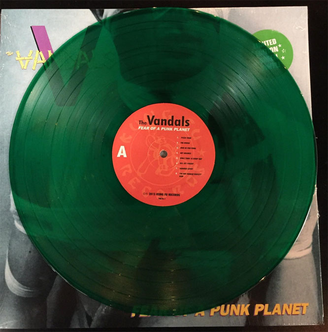 Vandals- Fear Of A Punk Planet LP (Green Vinyl)