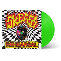 Skegss- Rehearsal LP (Black/White Checkered Cover, Fluro Green Vinyl) (Sale price!)