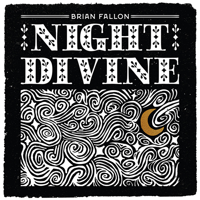 Brian Fallon- Night Divine LP (Natural With Black Swirl Vinyl) (Gaslight Anthem)