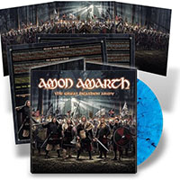 Amon Amarth- The Great Heathen Army LP (Blue Smoke Vinyl)