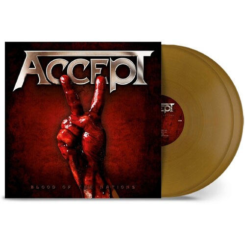 Accept- Blood Of The Nations 2xLP (Gold Vinyl)