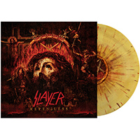 Slayer- Repentless LP (Beer & Mustard Swirl With Red & Brown Splatter Vinyl)
