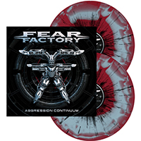 Fear Factory- Aggression Continuum 2xLP (Red And Blue Splatter Vinyl)