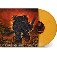 Dismember- Massive Killing Capacity LP (Yellow And Orange Marble Vinyl)