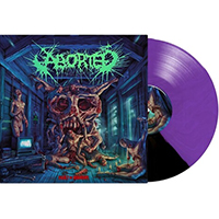 Aborted- Vault Of Horrors LP (Purple & Black Split Vinyl)