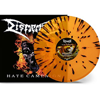 Dismember- Hate Campaign LP (Transparent Orange With Black Splatter Vinyl)