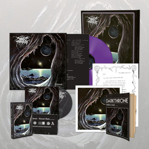 Darkthrone- Eternal Hails Deluxe Edition Box Set (180gram Purple Vinyl, CD, Cassette, Booklet, Art Print and Handwritten Letter Print From Fernriz)