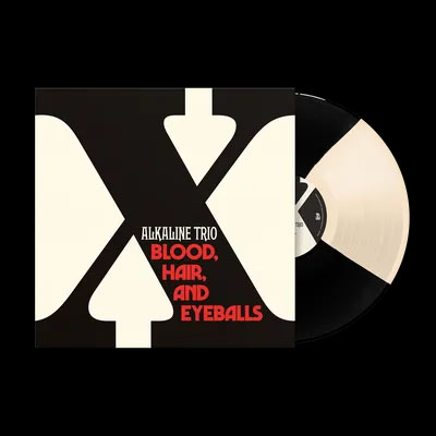 Alkaline Trio- Blood, Hair, And Eyeballs LP (Black & Bone Bowtie Vinyl)