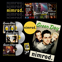 Green Day- Nimrod 5xLP Set (Silver Vinyl w/ Book, Poster, Patch, Slipmat, Backstage Pass- Each Box Numbered)