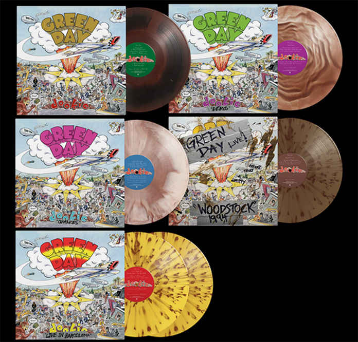 Green Day Dookie Deluxe Edition 6xLP Box Set (Color Vinyl) (Sale price!)
