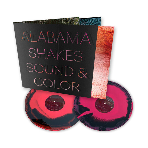 Alabama Shakes- Sound & Color 2xLP (Red/Black/Pink Vinyl)