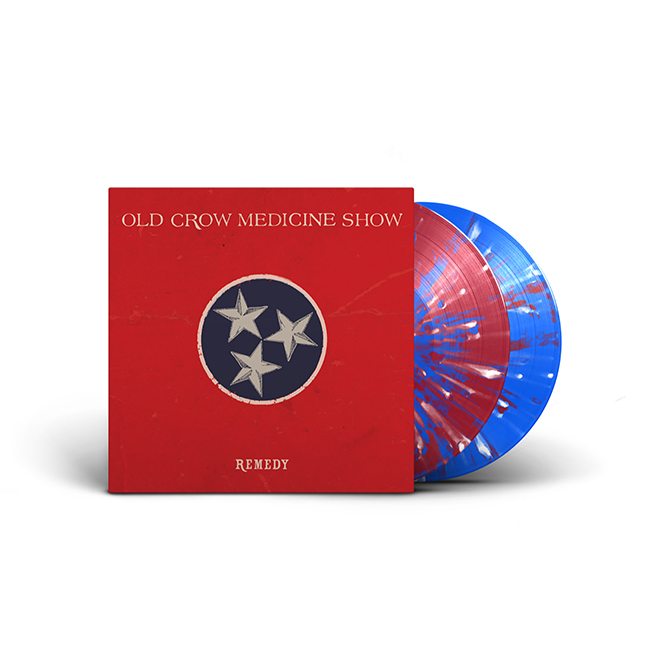 Old Crow Medicine Show- Remedy 2xLP (Red & Blue Splatter Vinyl)