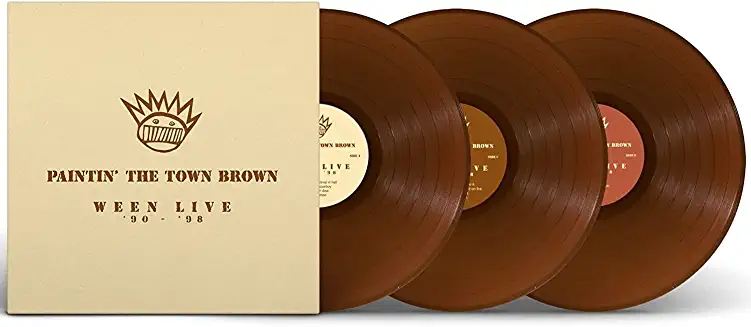 Ween- Paintin' The Town Brown (Live 1990-1998) 3xLP (Brown Vinyl)