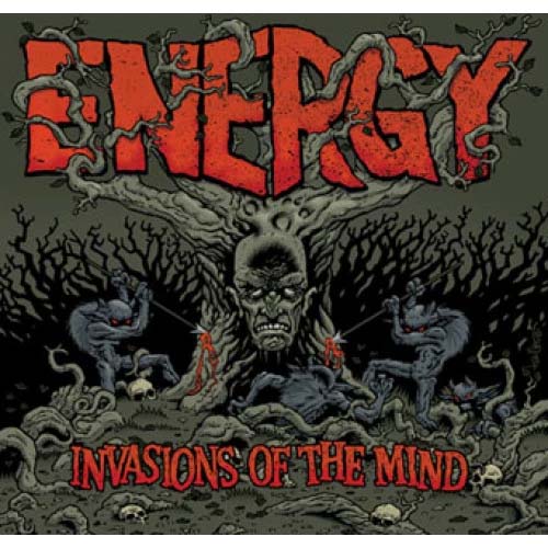 Energy- Invasions Of The Mind LP & CD (Orange Vinyl)
