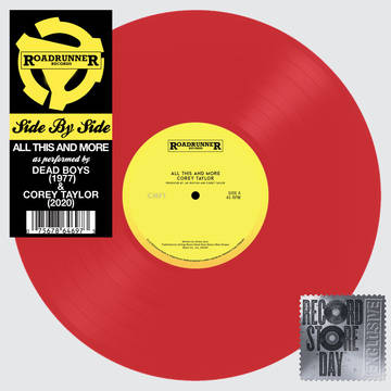 Dead Boys/Corey Taylor- All This And More 12" (Slipknot) (Black Friday Record Store Day 2020 Release) (Sale price!)
