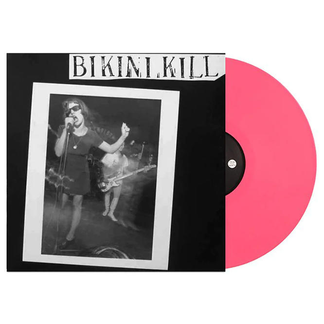Bikini Kill- S/T 12" (Pink Vinyl)