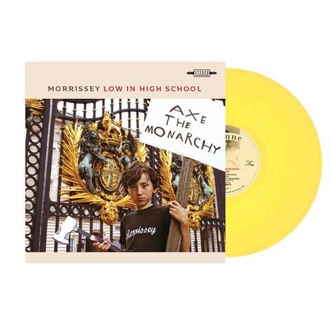 Morrissey- Low In High School LP (Japanese Version- Yellow Vinyl) (Sale price!)